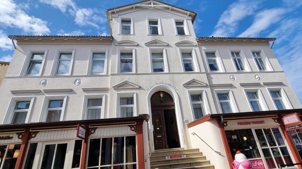 Haus Borkumitte Appartement Luettje Hoern Exteriér fotografie